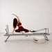 Nordcore Pilates Reformer-maskine, sammenklappelig, hvid