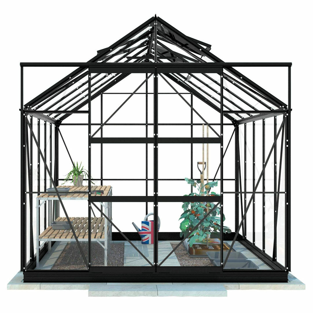 
              Lykke Serra di vetro 8,2m2, nero