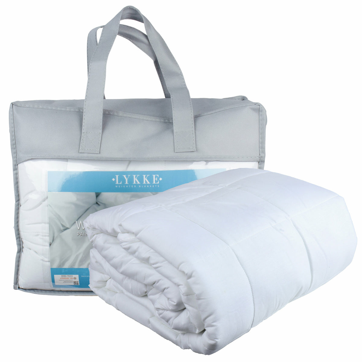 Lykke Gewichtsdecke, 150x200cm, 7kg, Baumwolle