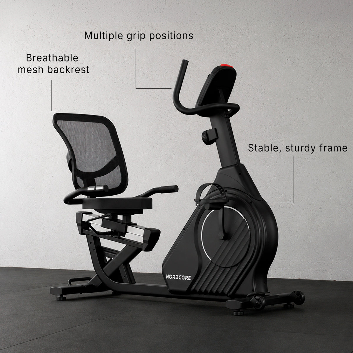 
              Nordcore Motionscykel Liggende 800