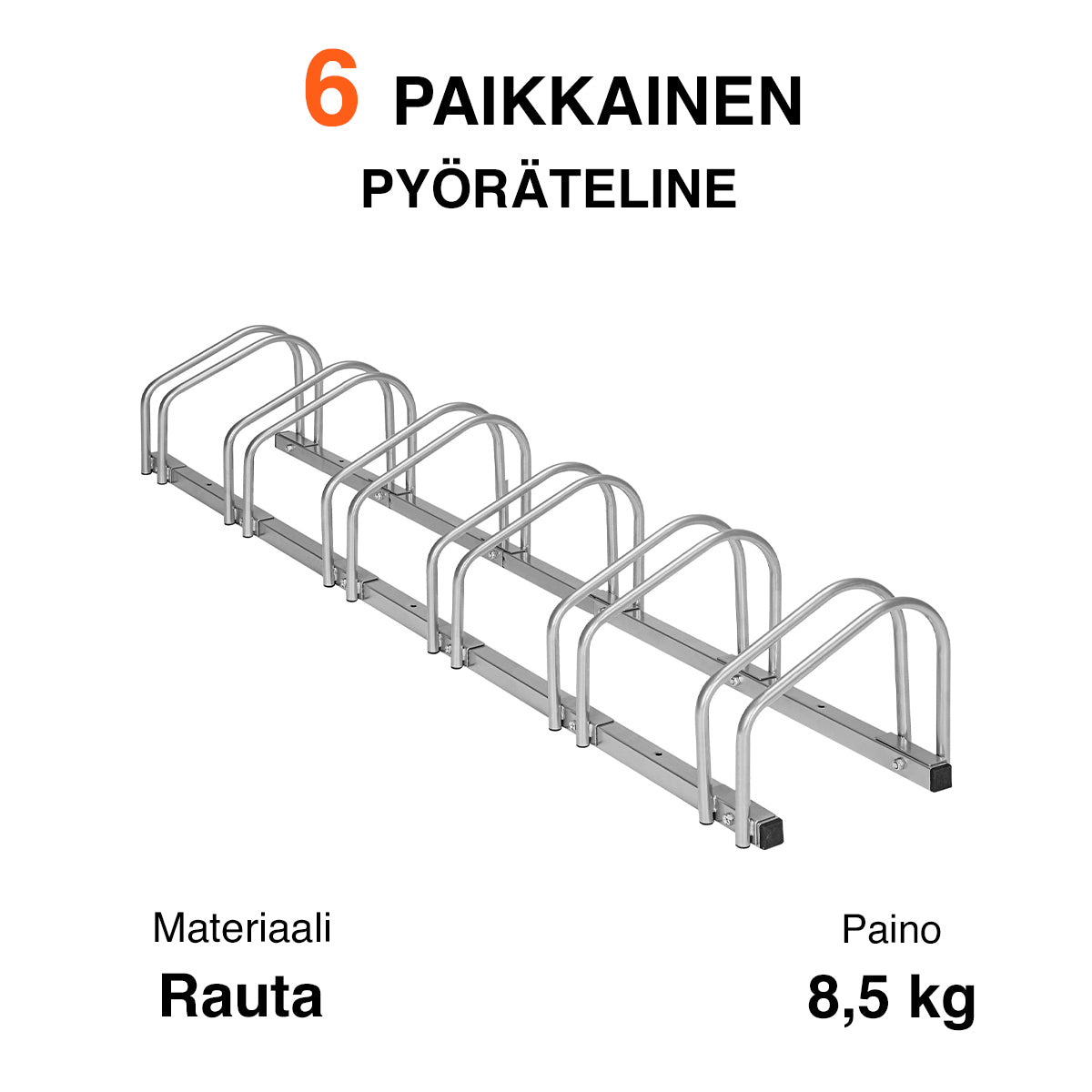 
              Fornorth Pyöräteline, 6-paikkainen