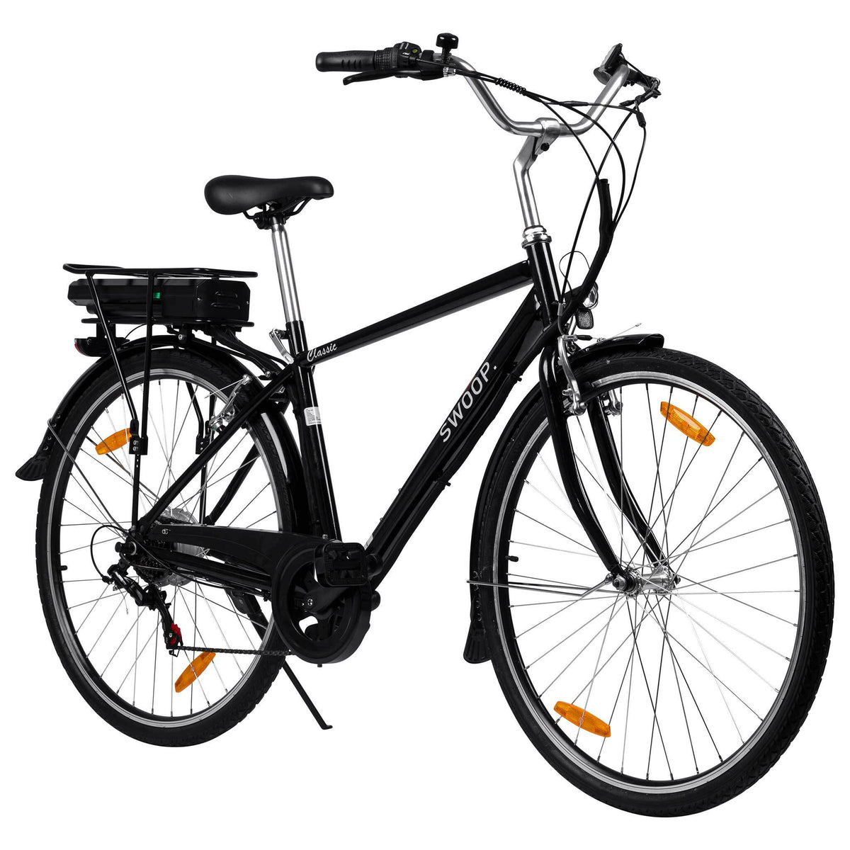 
              Swoop Bicicleta Eléctrica Clásica, Hombre 28&quot;
