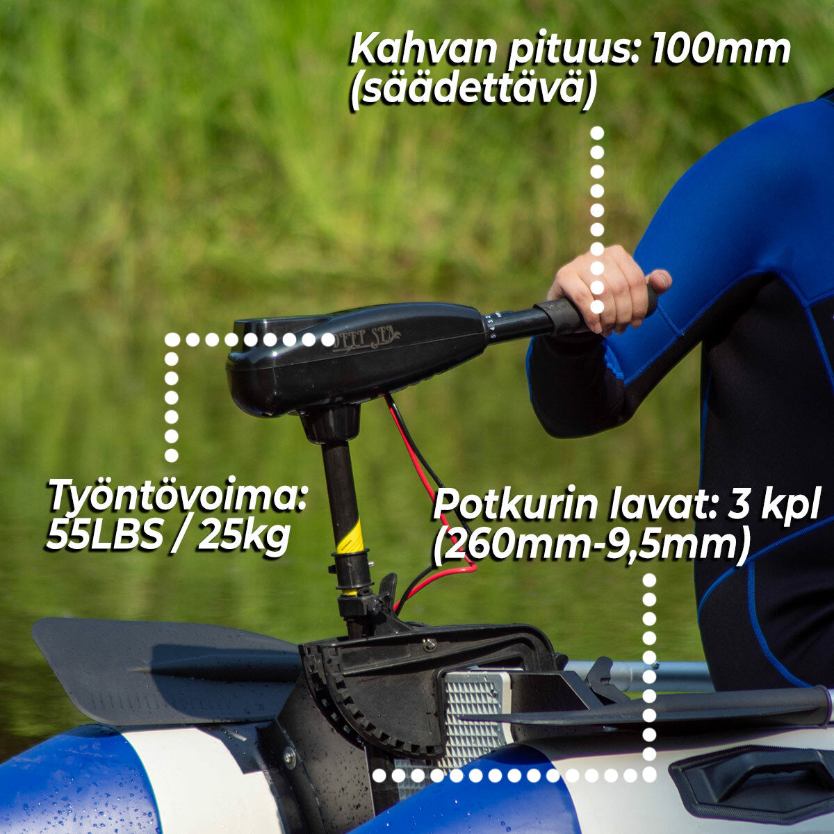 
              Deep Sea Sähköperämoottori 55LBS