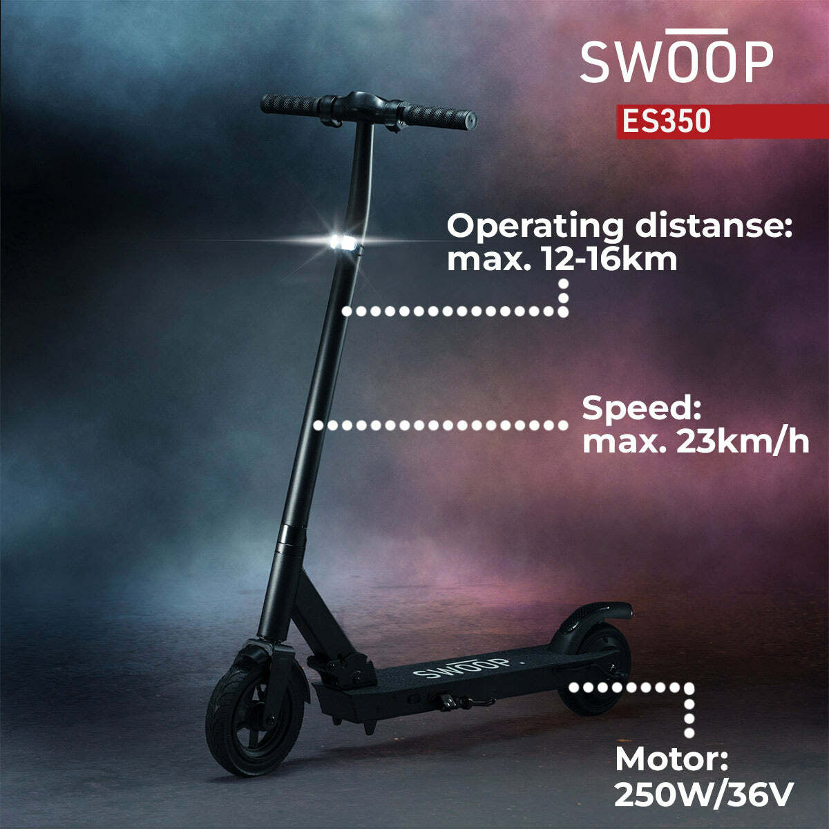 
              Swoop El Løbehjul ES350