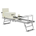 Nordcore Pilates Reformer-maskine, sammenklappelig, hvid