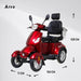 Arvo Elscooter til ældre P400 Rød