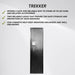 Trekker Armoire à canon pour 6 canons AS600 v2 Avec verrouillage numérique, noir