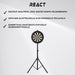 React Darts-taulu + Teline