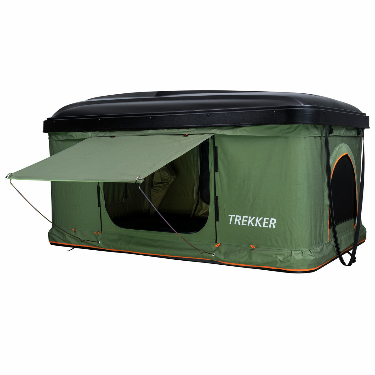 
              Trekker Rooftop tent Hut M, green
