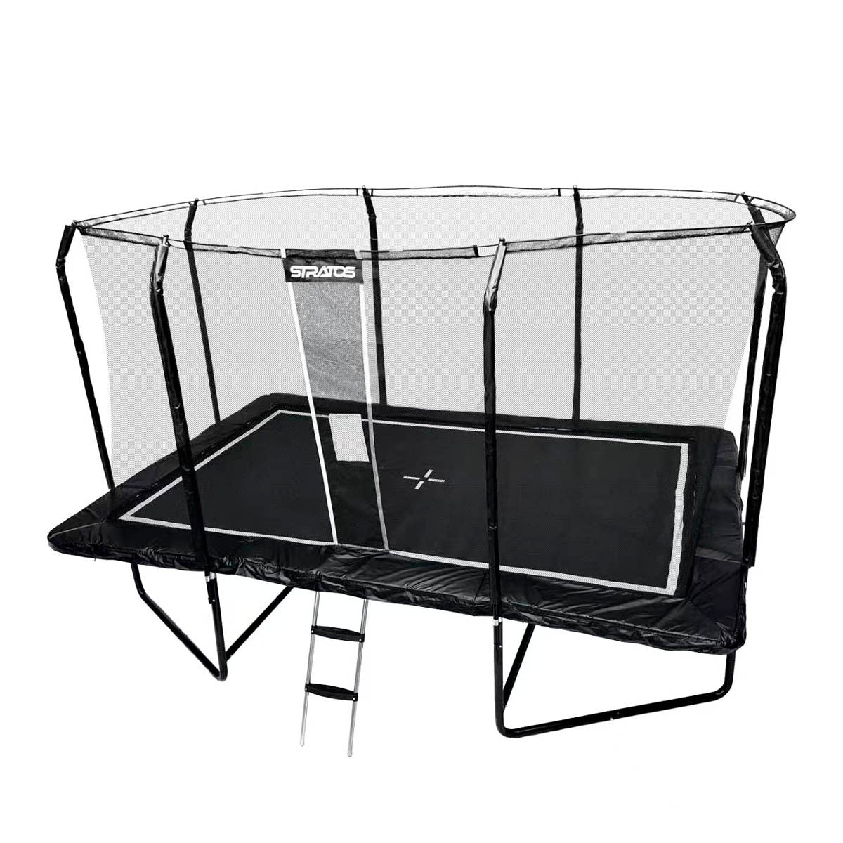 
              Stratos Trampolino Rettangolare 277x477 cm Linea Premium Nera