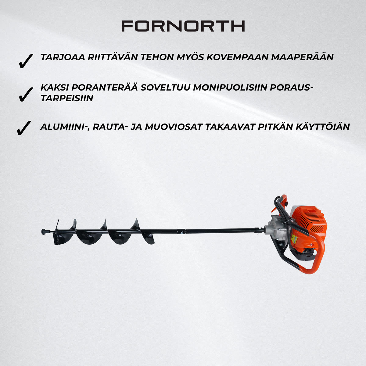 
              Fornorth Maapora 1,47kW, sis. 2 terää