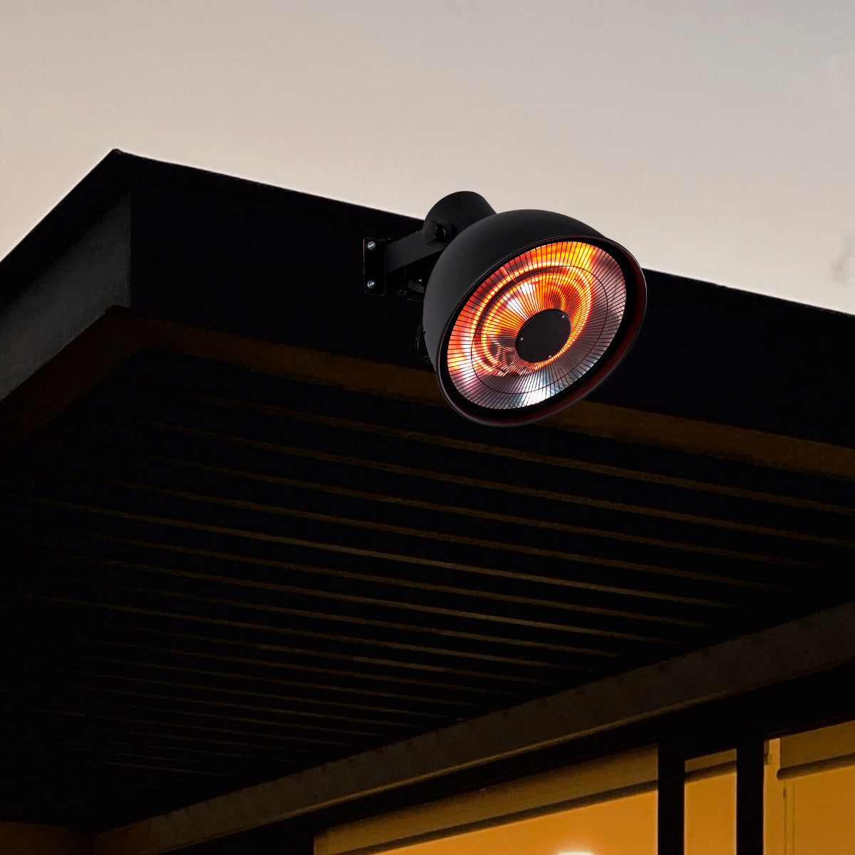 
              Fornorth Terrasverwarmer Wall Heater Deluxe 2000W, zwart