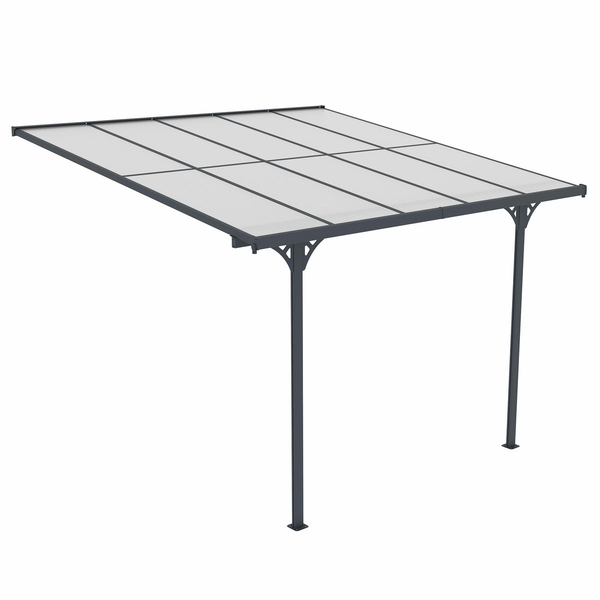 Fornorth Patio Cover 313x300x225-270cm