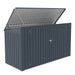 Fornorth Bin Shelter 237x101x131cm, Dark grey