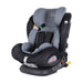 Kikid Premium Autostol 40-150cm i-Size 360 ISOFIX R129, sort-grå