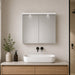 Vasta Armadietto Bagno Specchio Virello, bianco, varie dimensioni