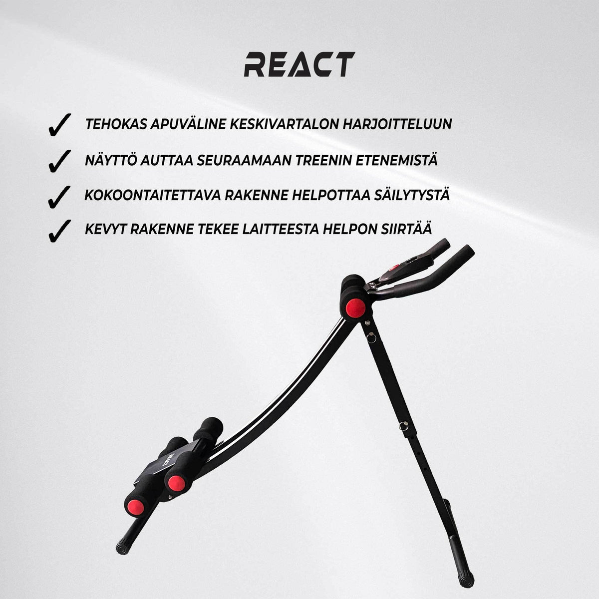 
              React Vatsalihaslaite 100, kokoontaitettava