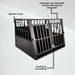 Trekker Cage de transport chien XL 97x90x69cm, Noir