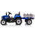 Swoop Elektrische Kinderauto Tractor met aanhanger