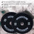 Core Juego de 2 discos bumper 5-25 kg