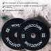 Core Juego de 2 discos bumper 5-25 kg