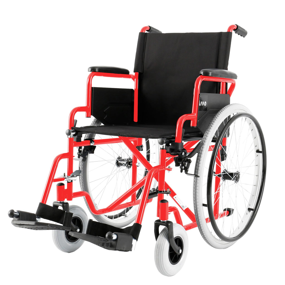 Arvo Rollstuhl Basic, rot