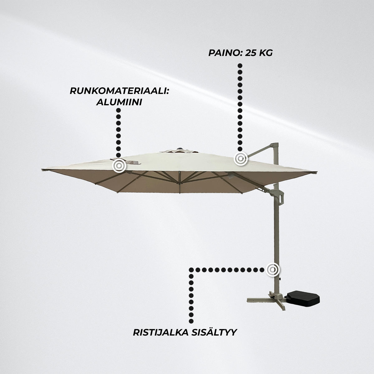 
              Lykke Aurinkovarjo Nordlys, beige