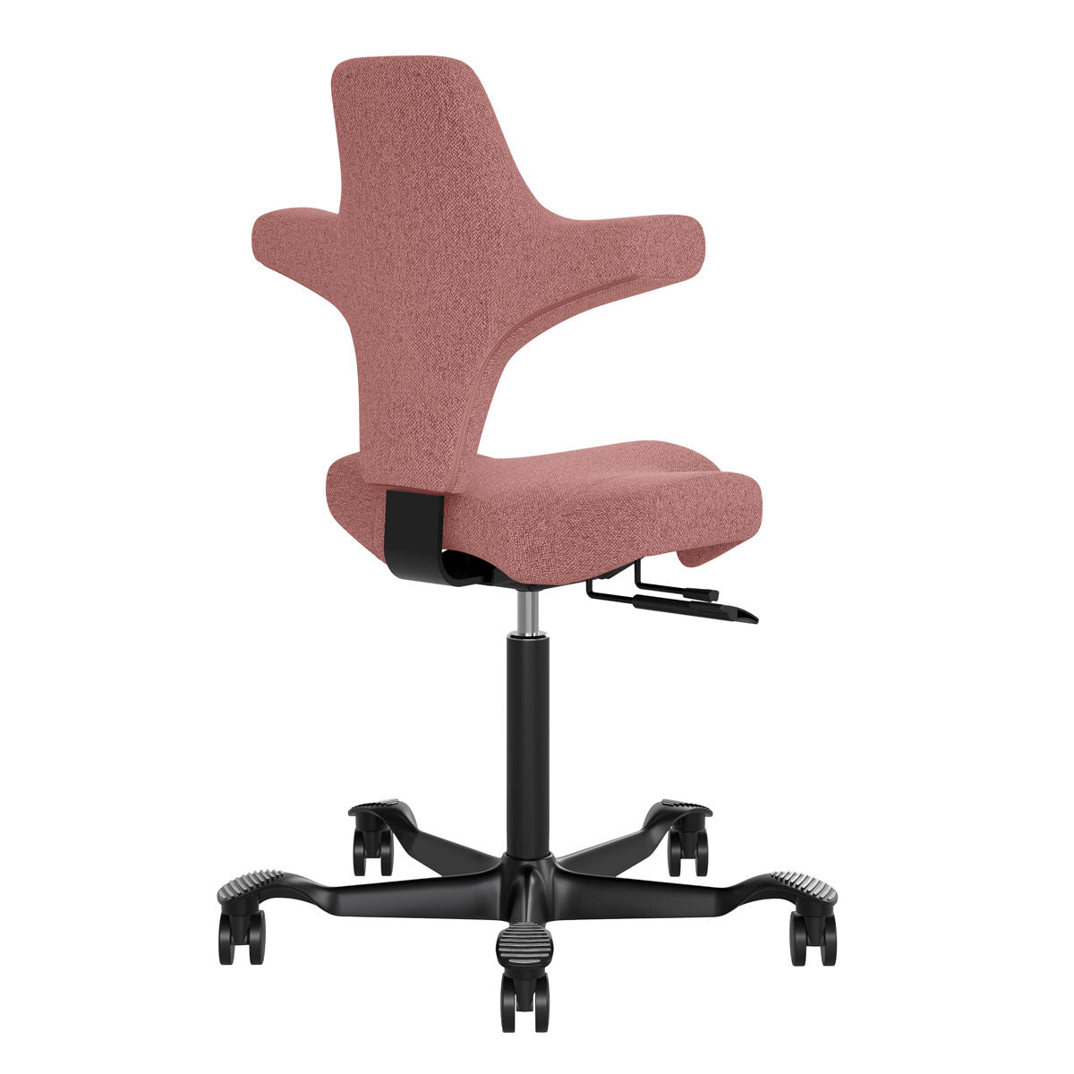 
              Chaise de bureau ergonomique Lykke Comfort, rose