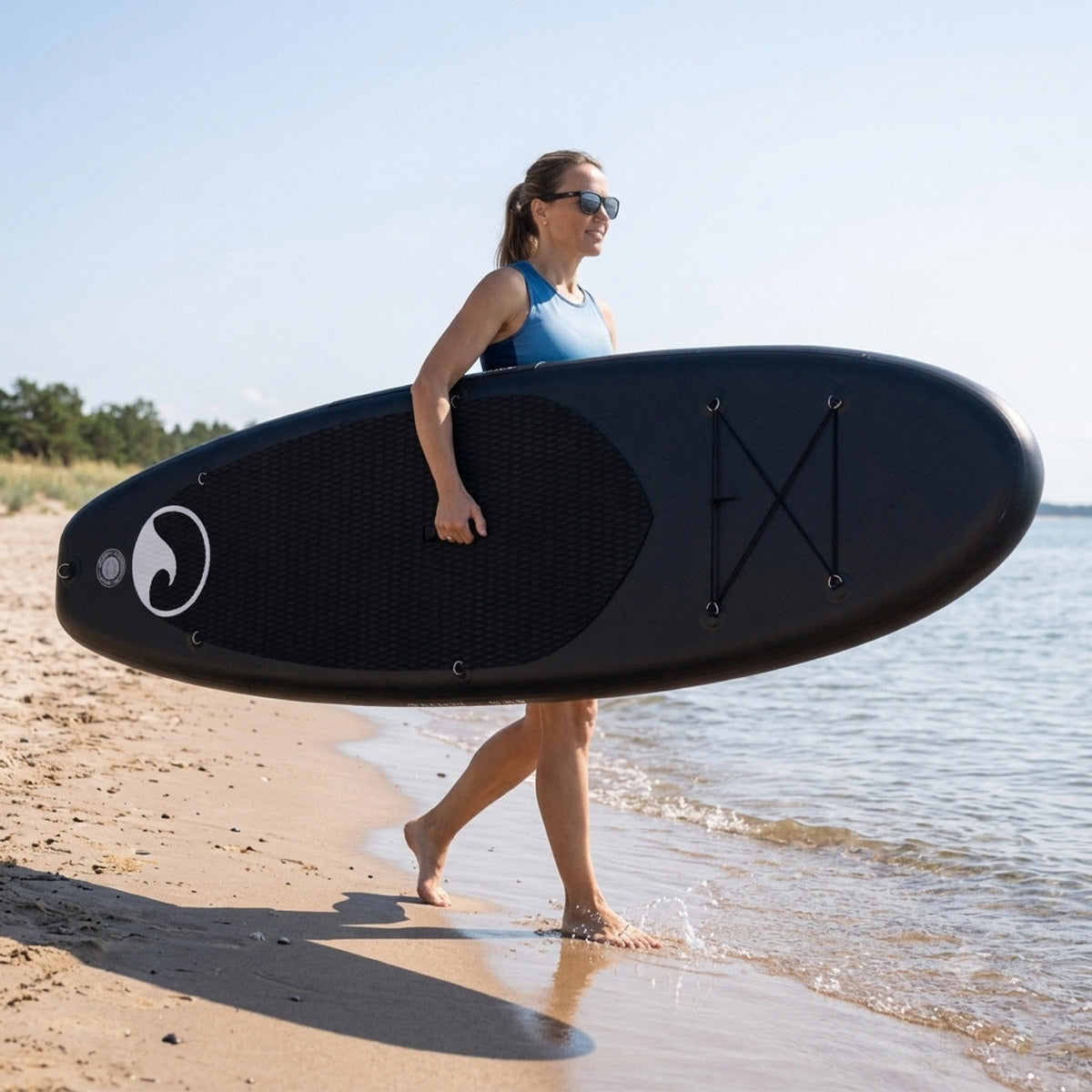 
              Deep Sea SUP Board Set Pro (300cm), schwarz