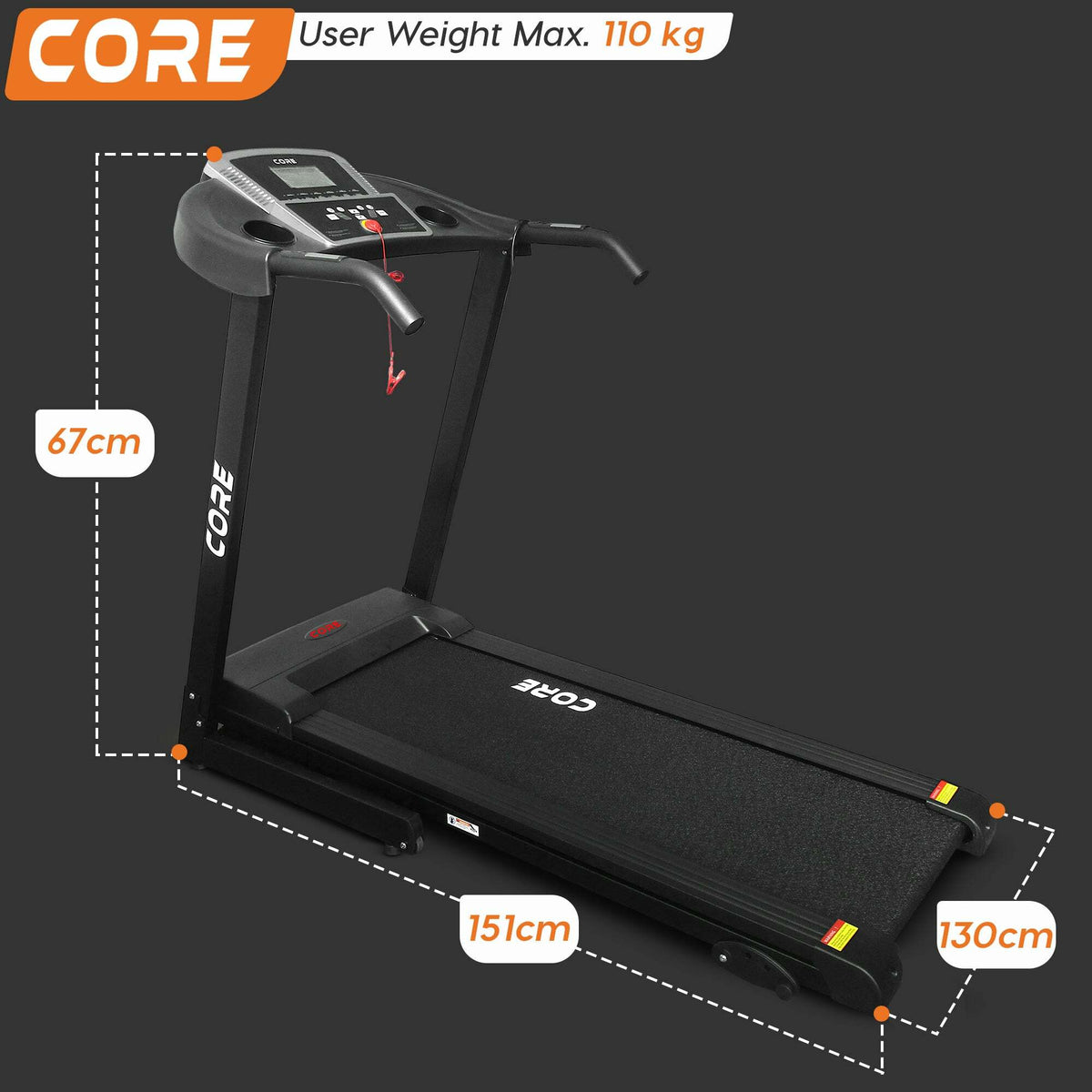 
              Core Tapis de course, à moteur