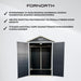 Fornorth Pihavarasto Plastic 181x135x212cm
