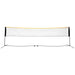 React Badminton Net Height Adjustable 500x80 cm