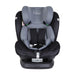 Kikid Premium Autostol 40-150cm i-Size 360 ISOFIX R129, sort-grå