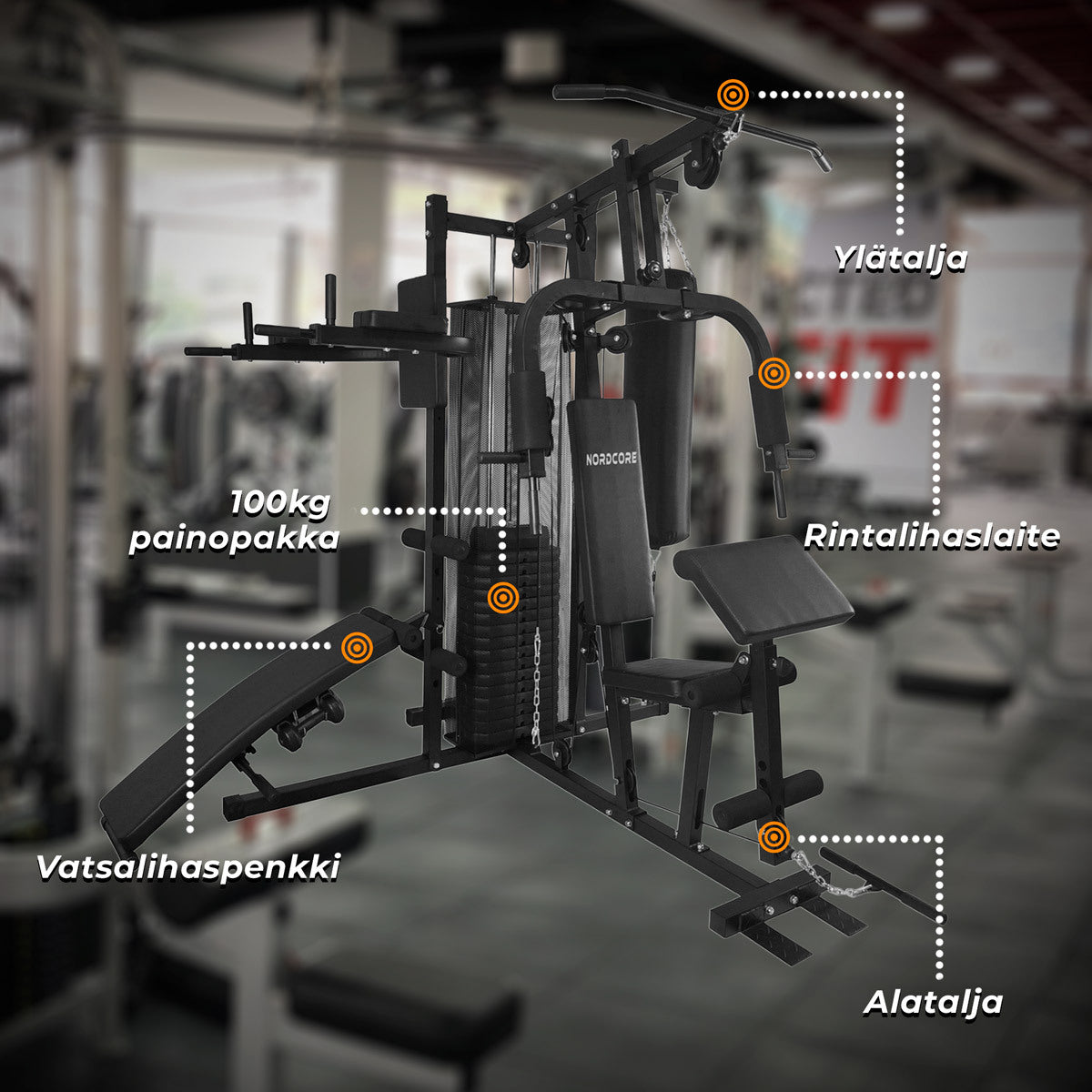 Nordcore Kuntokeskus Core 100 kg
