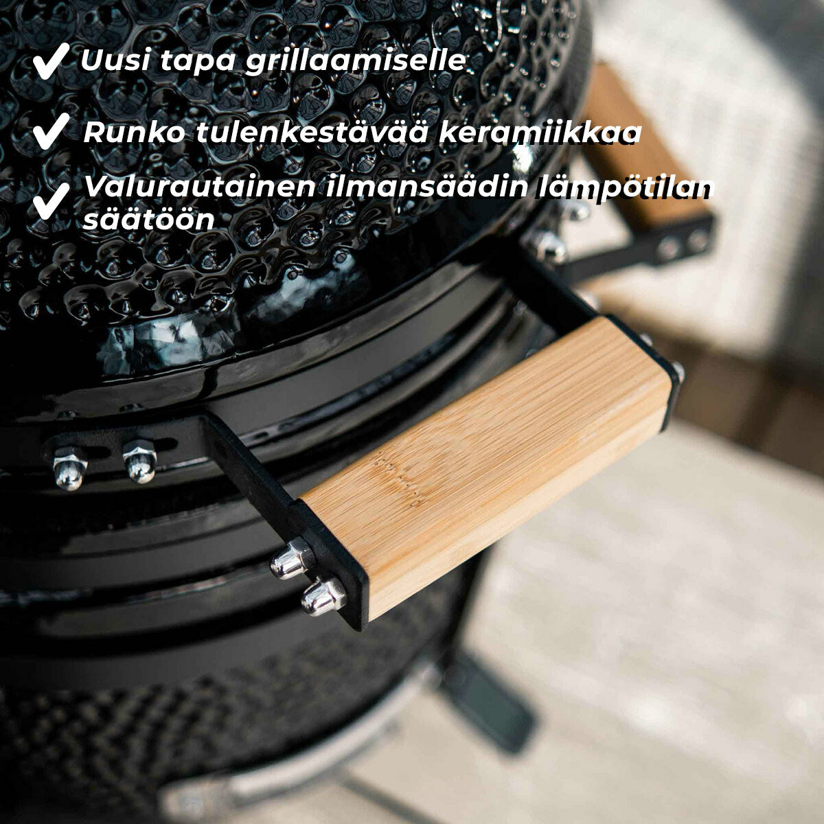 
              Limousin Kamado-grilli Professional 15&quot;