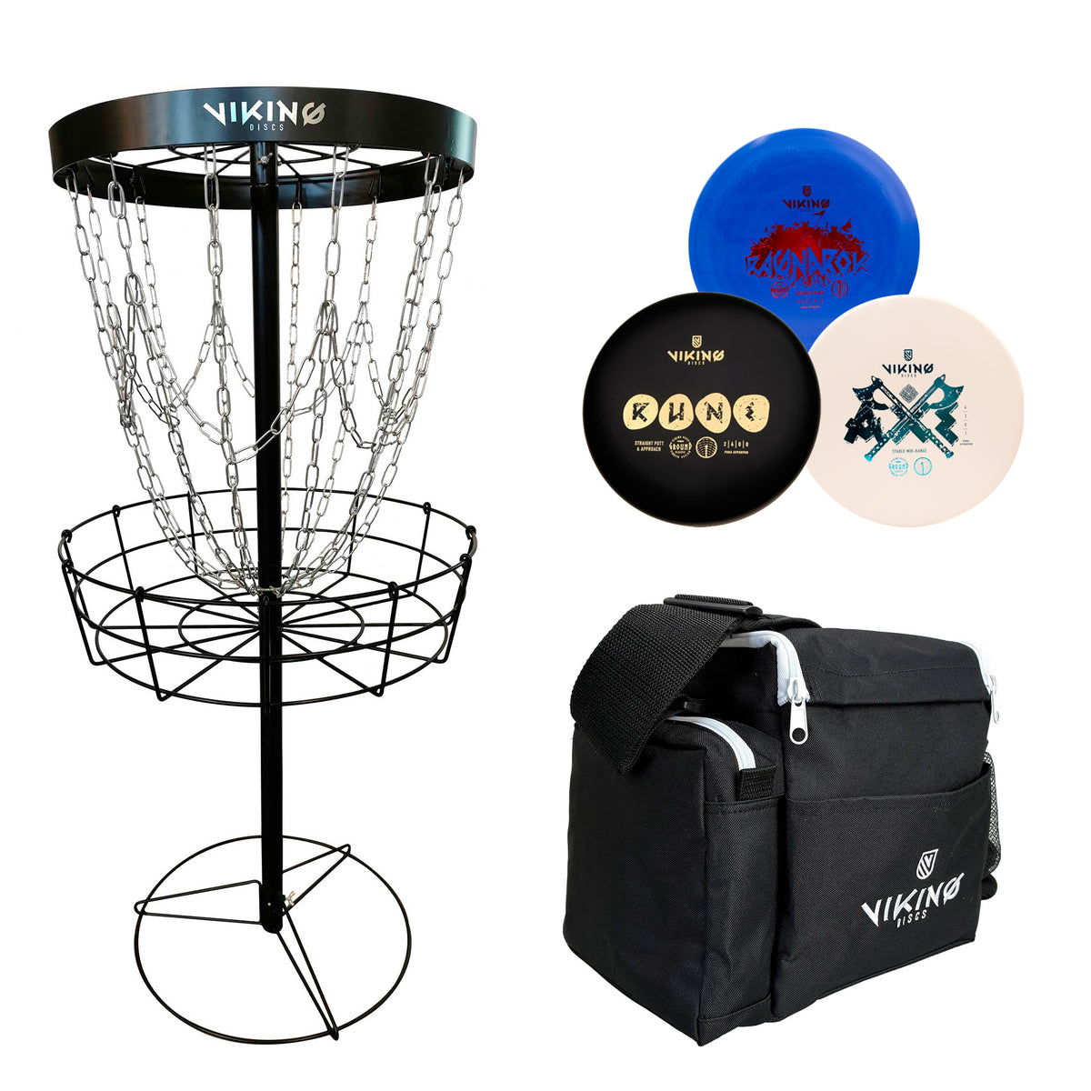 Viking Discs Discover Disc Golf paquete