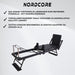 Nordcore Pilates Reformer Taitettava