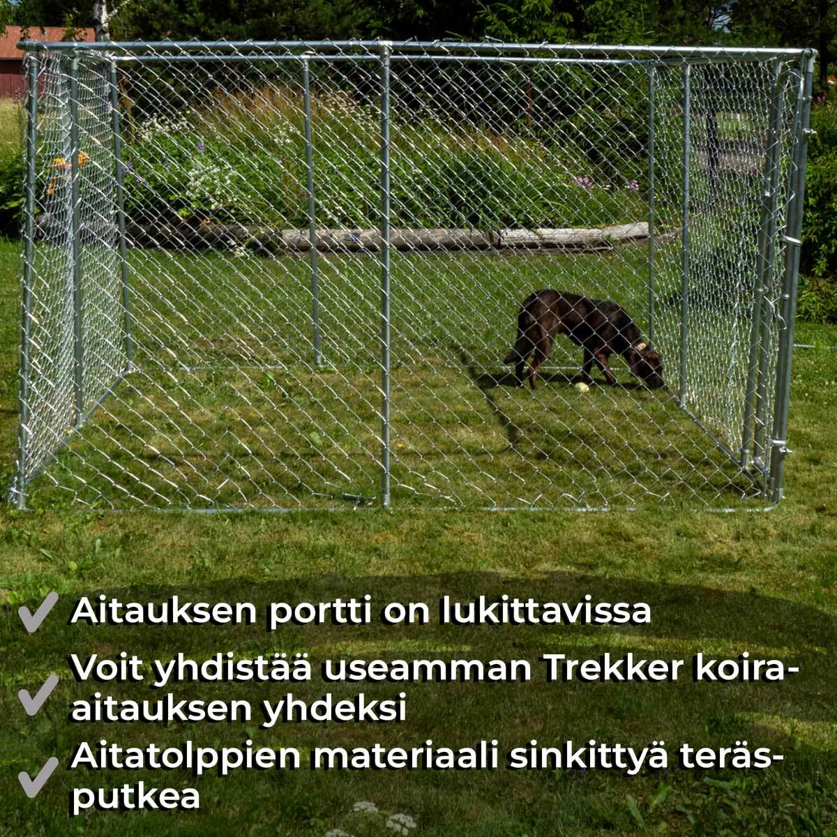 
              Trekker koira-aitaus 3 x 1,5m