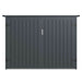 Fornorth Bike Shed For Four Bikes 203x198x157cm, Dark grey