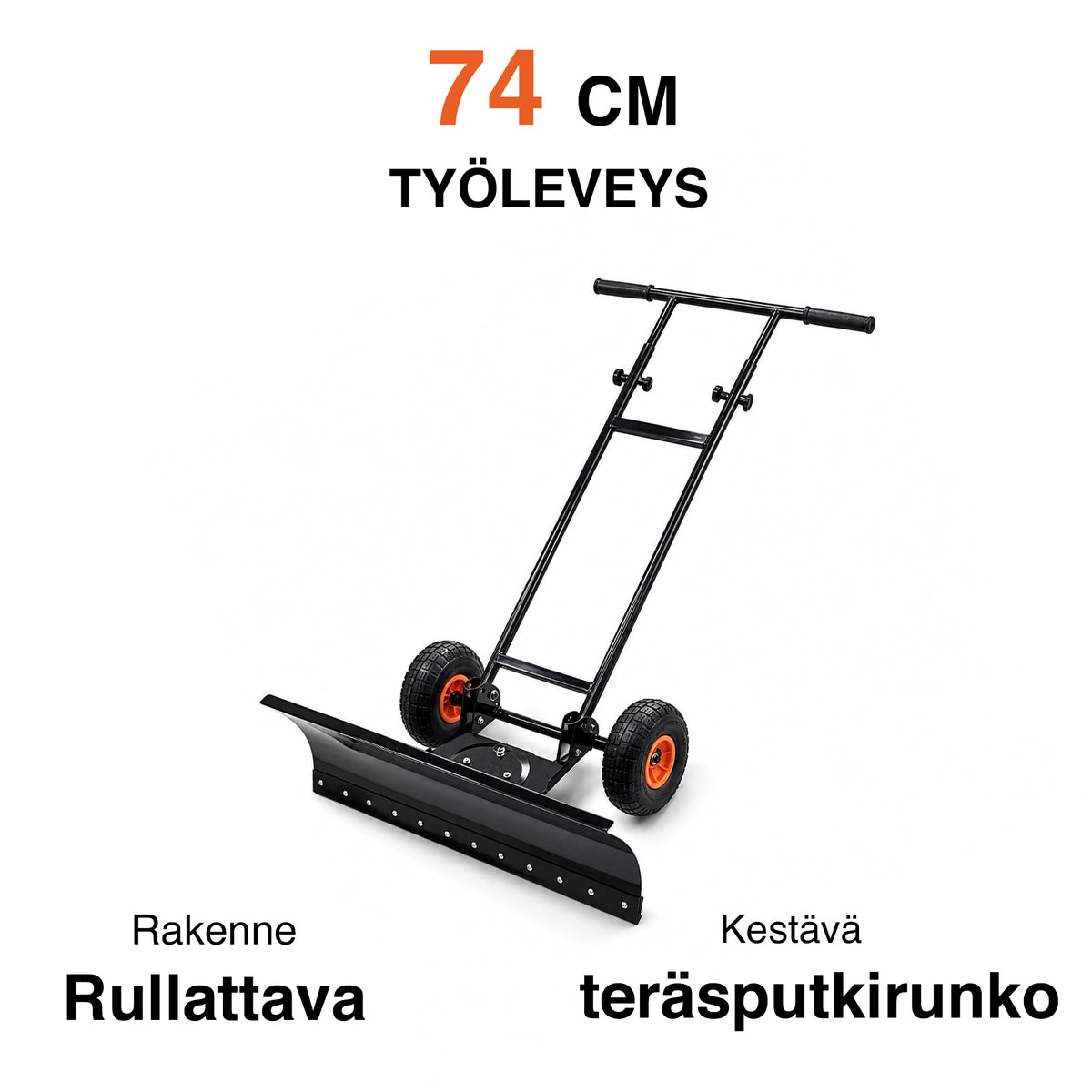 
              Fornorth Lumikola pyörillä