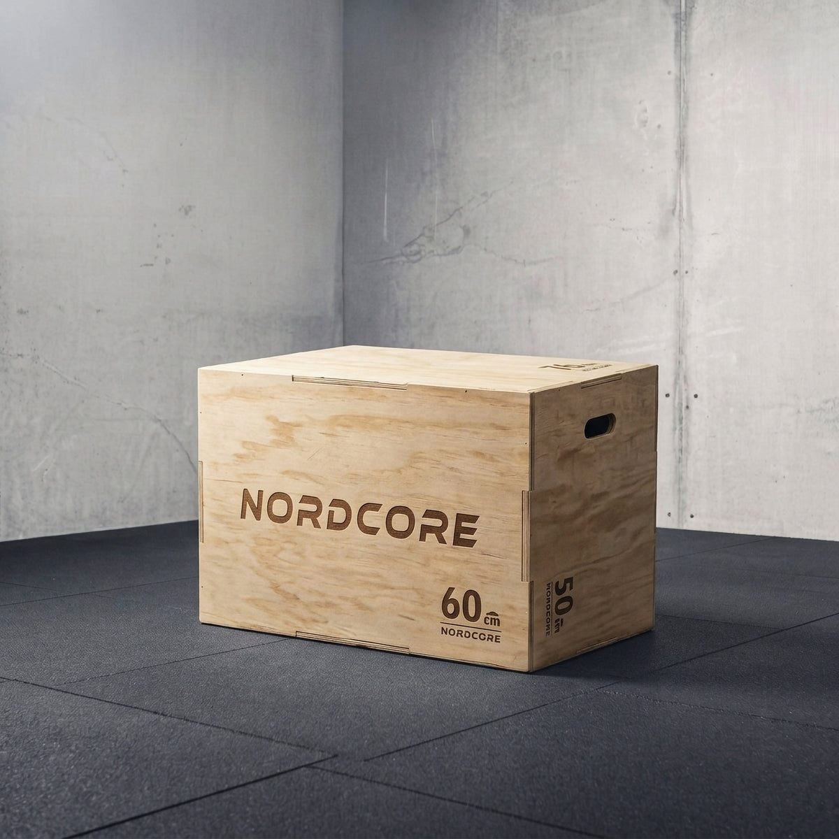 
              Nordcore Plyo Box Wooden 50X60X76CM