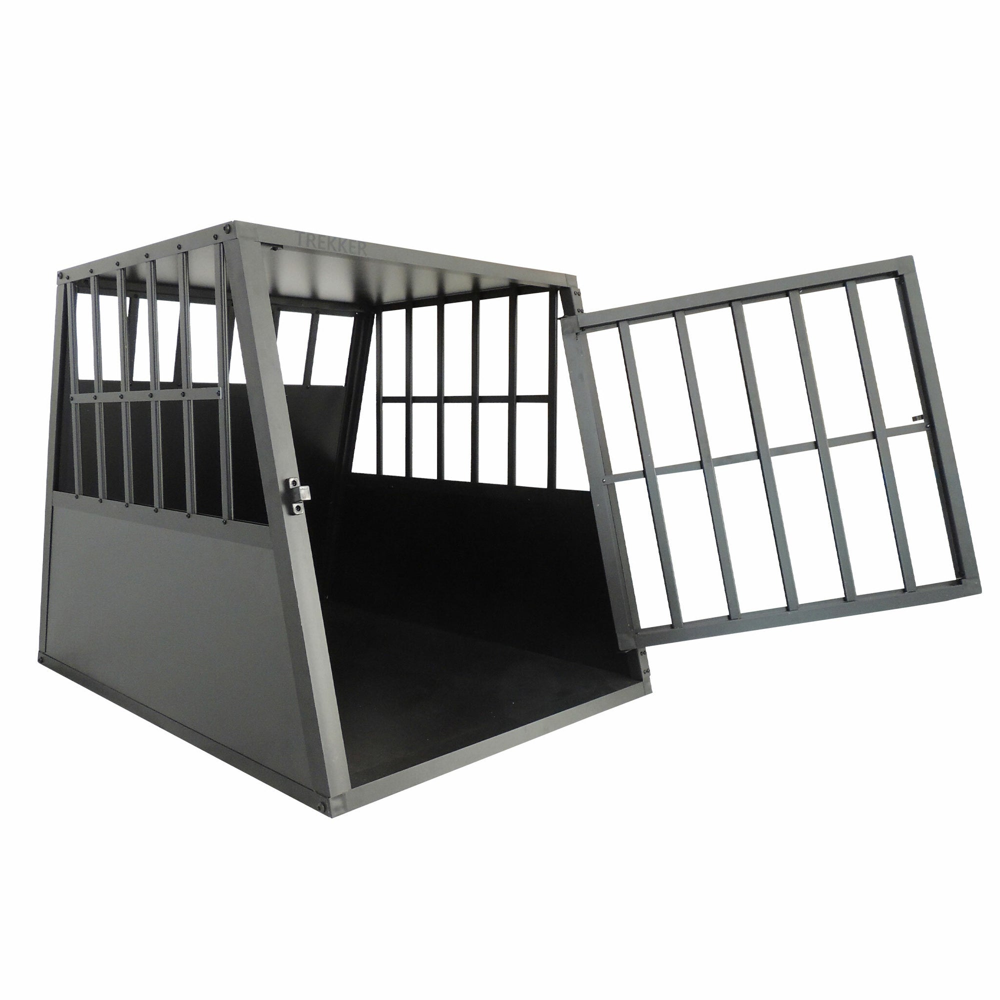 Trekker Cage de transport chien M 65x90x69.5cm, Noir