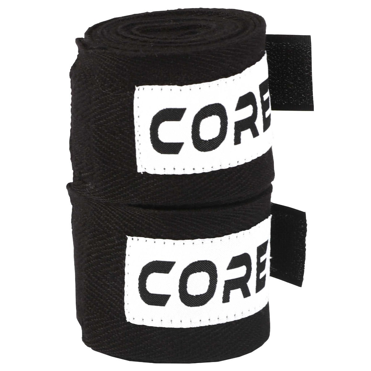 Core vendas de boxeo 2,5x250cm, negro