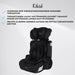 Kikid Turvaistuin Basic 76-150cm R129, musta