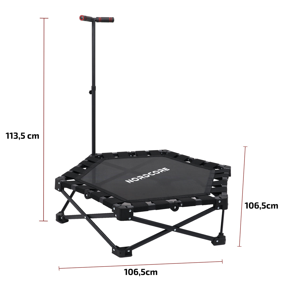 
              Nordcore Trampoliini Pro Taitettava