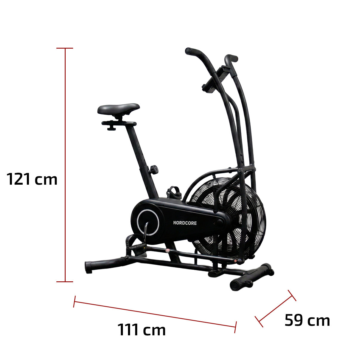 
              Nordcore Airbike 300 Ilmavastuspyörä
