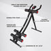 React máquina de abdominales 100, Plegable