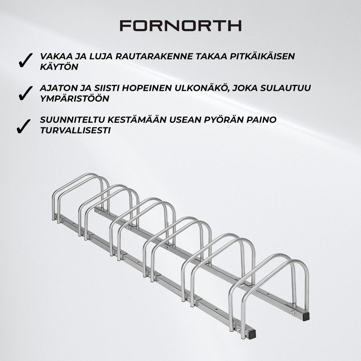 
              Fornorth Pyöräteline, 6-paikkainen