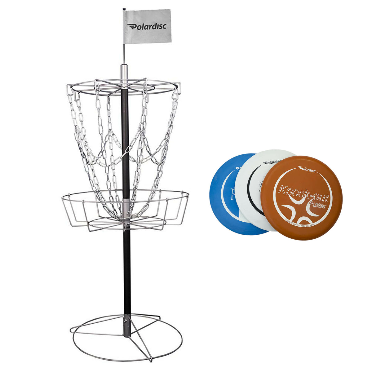 Polardisc Starter Ensemble de panier pour Disc Golf