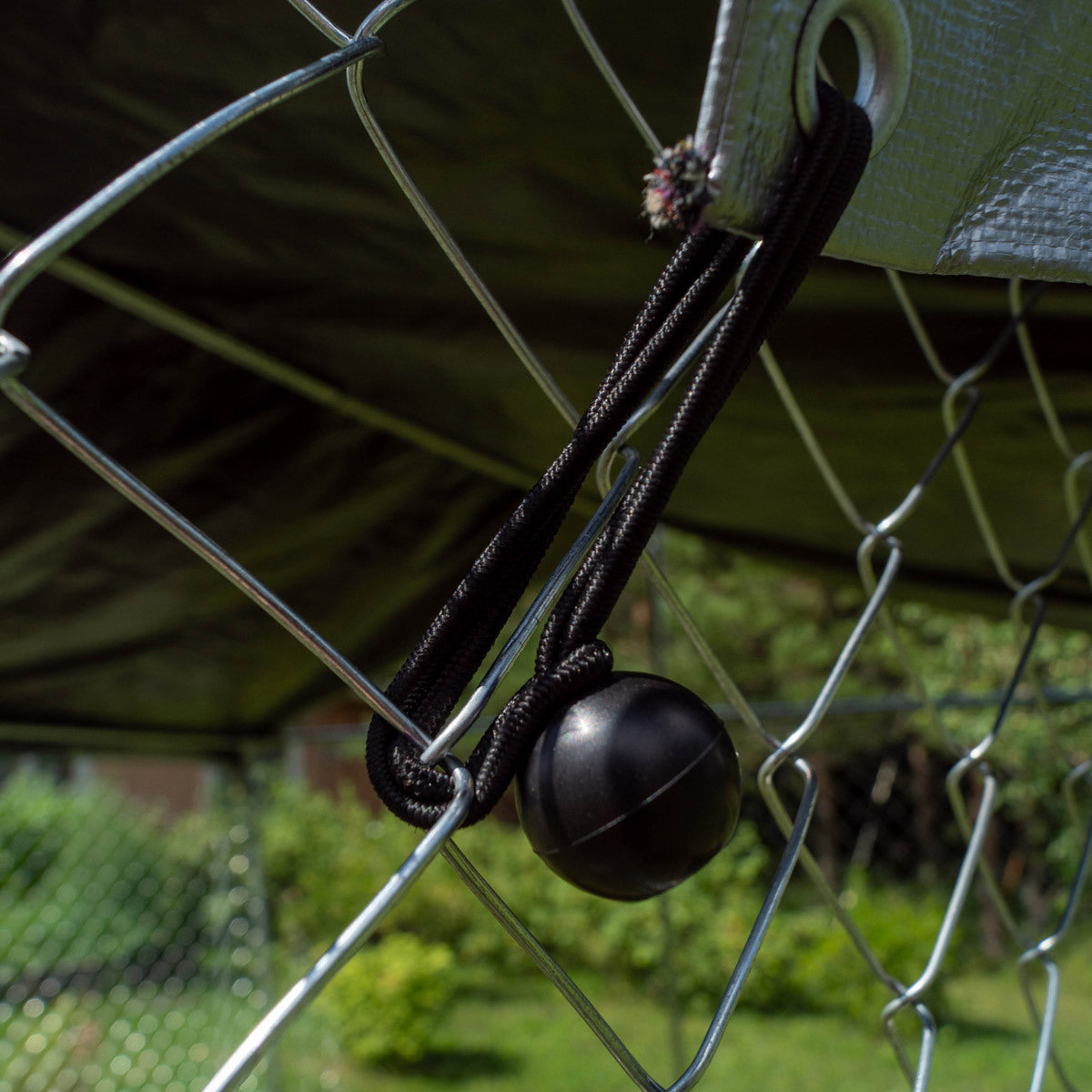 
              Trekker koira-aitaus katoksella, 3 x 3m